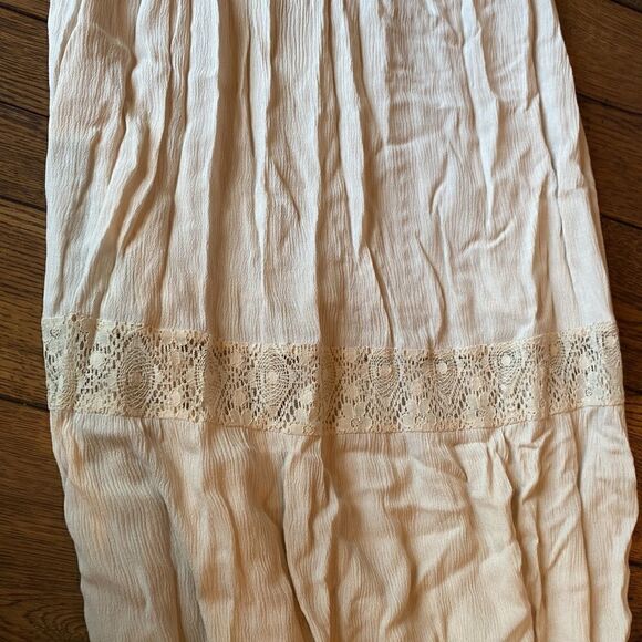 Flying Tomato maxi dress medium blue embroidered - Picture 5 of 8